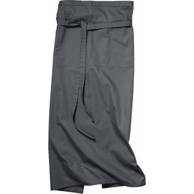 CG Workwear Gastro zástěra Roma odolná proti pomačkání 100 x 100 cm šedá střední 100 x 100 cm CGW1260 – Hledejceny.cz