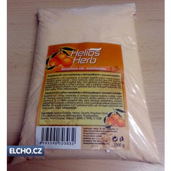 Helios Herb Mandarinka koupelová sůl 1 kg