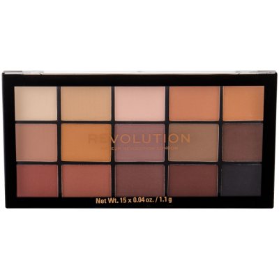 Makeup Revolution Re-Loaded Basic Mattes Palette paletka očních stínů 16,5 g – Hledejceny.cz