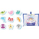 Wiky W029617 Hračky do vany pěnové zvířátka z moře 9 ks – Sleviste.cz