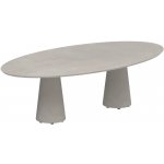 Royal Botania Betonový jídelní stůl Conix, elipsa 250x130x75 cm, beton cement grey – Hledejceny.cz