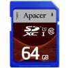 Paměťová karta Apacer SDXC 64 GB UHS-I U1 AP64GSDXC10U1-R