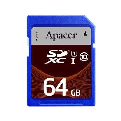 Apacer SDXC 64 GB UHS-I U1 AP64GSDXC10U1-R – Zbozi.Blesk.cz