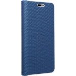 Pouzdro Forcell LUNA Book Carbon Huawei P30 Pro modré – Hledejceny.cz