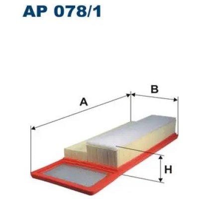 FILTRON Vzduchový filtr AP 078/1 – Hledejceny.cz
