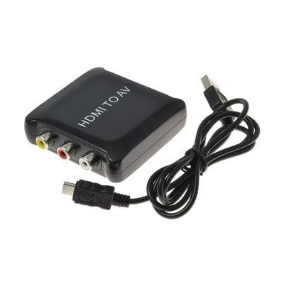 PremiumCord převodník HDMI na kompozitní signál a stereo zvuk (KHCON-16) – Zboží Mobilmania