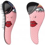 Detangler Red Lip profesionální rozčesávací hřeben na vlasy s rukojetí – Zboží Dáma