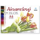 Bobo sešit Akvarelový blok A4 čistý 20 listů