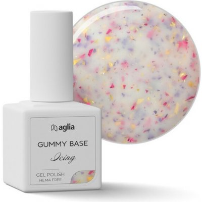 Aglia GUMMY BASE Icing gel lak HEMA FREE - 15 ml – Sleviste.cz