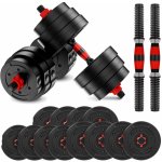 4FIZJO Nastavitelné bitumenové činky 2 x 10 k 20 kg – Zboží Dáma