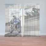 Sablio Záclony Motorkář: 2ks 150x250cm – Hledejceny.cz