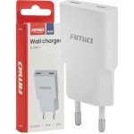Síťová nabíječka 230V 30W GaN 2xUSB-C AMiO-04839