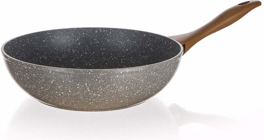 Banquet Wok s nepřilnavým povrchem Natural Stone 28 x 7,8 cm