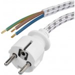 Emos Flexo šňůra opředená 3× 0,75mm2 k žehličce, 2,4m S00003 – Zboží Živě