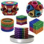 NeoCube Magnetické Kuličky 6 mm velké 216 ks Duhové – Hledejceny.cz