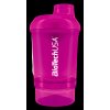 Shaker BioTech USA Šejkr Wave+ Nano 300 ml + 150 ml růžová