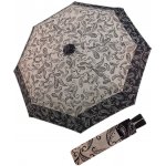 Doppler Fiber Magic Black&White Paisley dámský plně automatický deštník skládací bílý – Hledejceny.cz