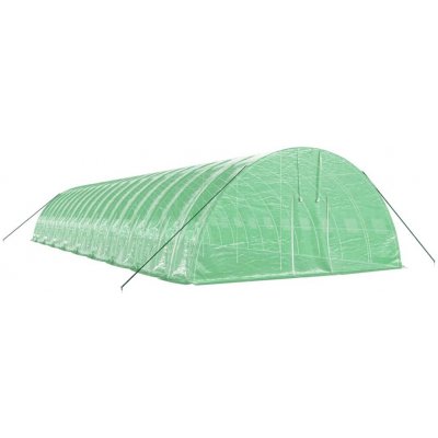 vidaXL s ocelovým rámem Zelený 108 m² 18x6x2,85 m – Sleviste.cz