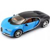 Model Maisto Bugatti Chiron modré assembly line 1:24