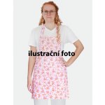 Artep Dámská zástěra s laclem šlová světlý potisk – Sleviste.cz