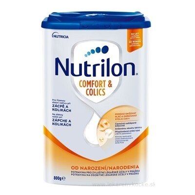 Nutricia Nutrilon Comfort & Colics 800 g nadýmání – Zboží Mobilmania