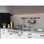 In-Design Závěsný program FERE - profil + věšáky grafit Délka profilu (mm): 900 – Zboží Mobilmania