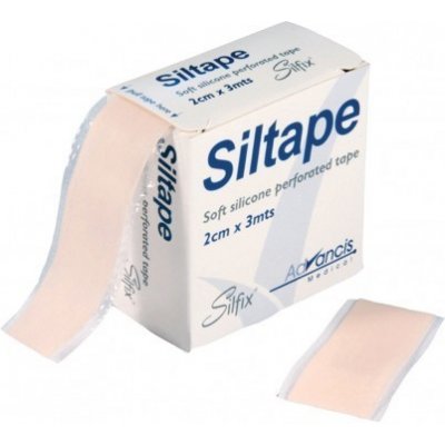 Siltape 2 cm x 3 m fixační páska silikonová nesterilní – Hledejceny.cz