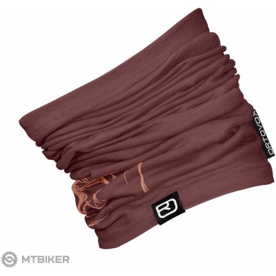 Ortovox 120 Tec neckwarmer mountain rose – Zboží Dáma