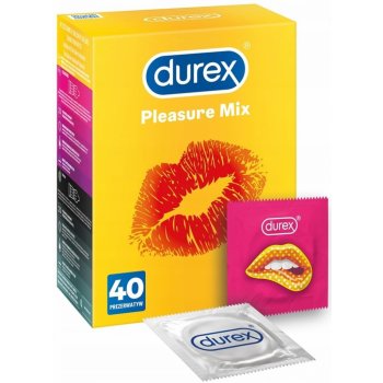 Durex Pleasure MIX 40 ks