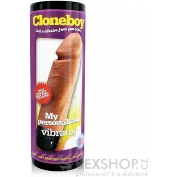 Sada pro kopii penisu s vibrační jednotkou Cloneboy Dildo