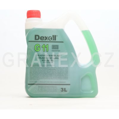 Dexoll Antifreeze G11 - zelený 3 l – Zboží Mobilmania