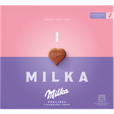 Milka I love Milka Strawberry dezert 110 g