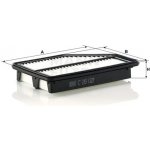 MANN FILTER Vzduchový filtr C 26 021 – Hledejceny.cz