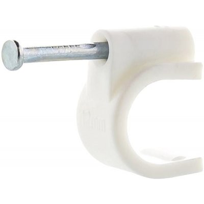 DATACOM Kabelová příchytka (10mm) bílá 100ks | Zboží Auto