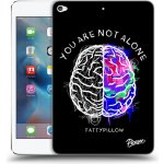 Picasee silikonový průhledný obal pro Apple iPad mini 4 Brain White – Sleviste.cz