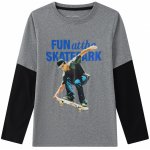 chlapecké tričko Wolf S2433A šedá – Zboží Dáma