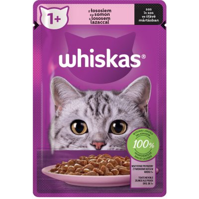 Whiskas Core losos ve šťávě 85 g – Hledejceny.cz