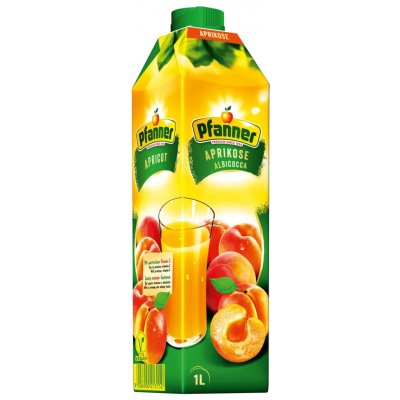 Pfanner meruňka 1 l 40% – Zboží Mobilmania