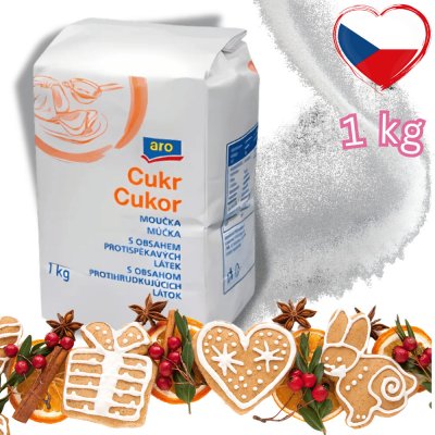 Aro cukr moučka, 1 kg – Zboží Dáma