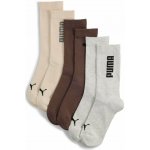 Puma Rib Logo Crew Sock 3P 94722002 beige combo – Zboží Dáma