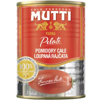 Mutti Pomodoro pelati - loupaná celá rajčata 400 g