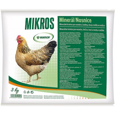 Mikrop MIKROS minerál nosnice 3 kg – Zbozi.Blesk.cz
