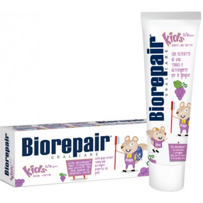 BioRepair Kids Grape 0-6 dětská zubní pasta 50 ml – Hledejceny.cz