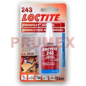 LOCTITE 243 zajišťovač šroubů SP 24g