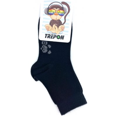 Trepon BOBIK bambusové ponožky Černé – Hledejceny.cz