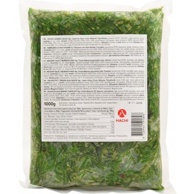 Hachi Wakame salát mražený 1 kg – Zboží Dáma