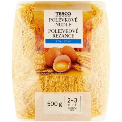 Tesco Polévkové nudle 0,5 kg