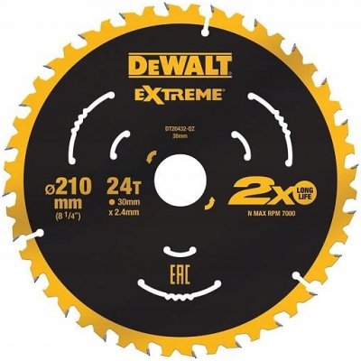 Kotouč na dřevo DeWalt DT20432 210x30 mm – Zboží Dáma