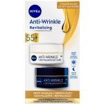 Nivea obnovující denní a noční krém proti vráskám 55+ 2 x 50 ml dárková sada – Zboží Mobilmania