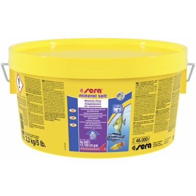 Sera minerální sůl 2000 ml, 2,5 kg – Zbozi.Blesk.cz